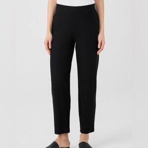 NWOT Eileen Fischer Washable Crepe Pull On Ankle Pant